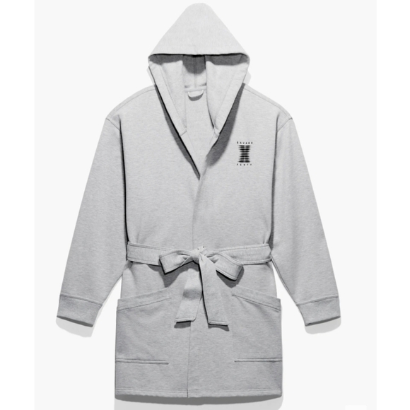 Savage X Fenty Grey Hooded Robe - Picture 1 of 9